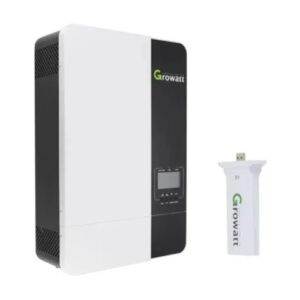 Inversor Carregador Solar 5kW 48/230V 100A Monofásico 1MPPT Com WiFi Growatt - SPF 5000-48-ES-P