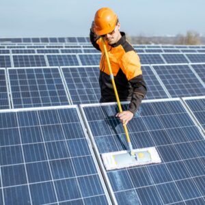 Limpeza de Placa Solar